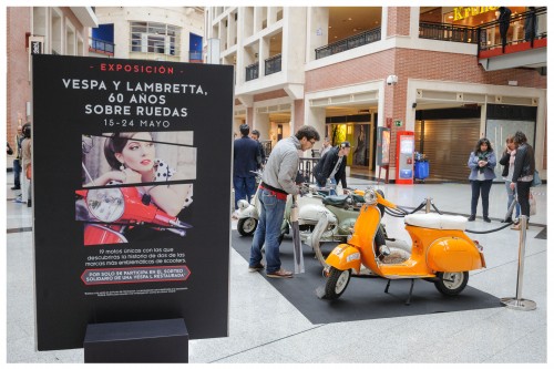 Exposición Vespa Lambretta Zubiarte
