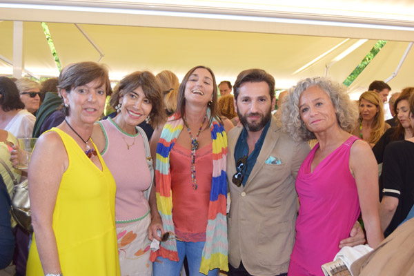 Yolanda Mantrana, Irama Pradera, Amaia Eguskizaga, Jorge Canivell y Elena Aurrekoetxea Mariscal