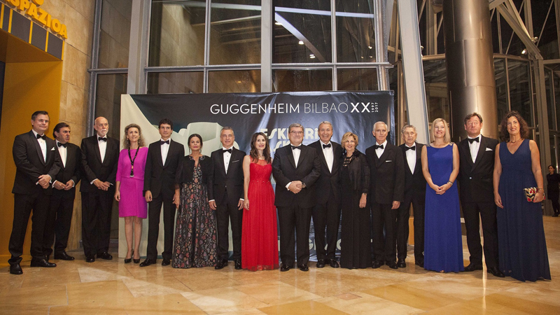 Cena en Nerua por el 20 Aniversario Guggenheim