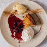 arde Bilbao cheesecake o tarta de queso