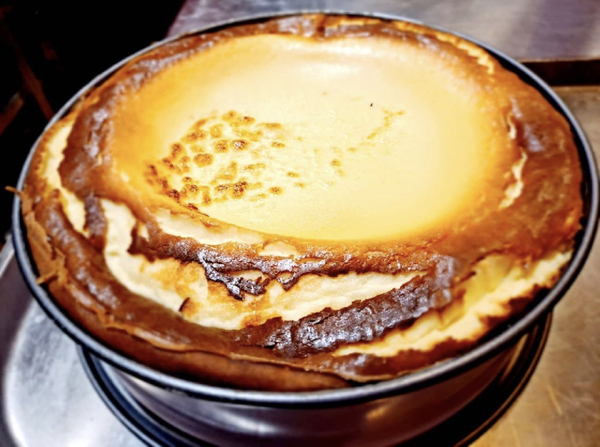 Lurrina tarta de queso casera