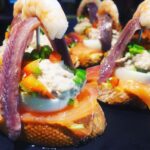 aperitivo en el bar Abando