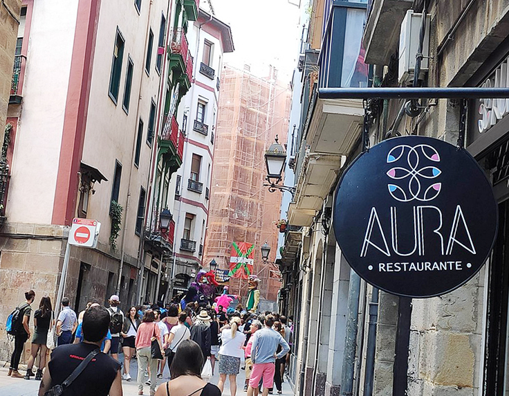 restaurante Aura Bilbao