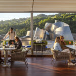 la azotea del hotel The artist Bilbao