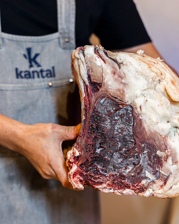 Kantal cuenta con unas chuletas extraordinarias