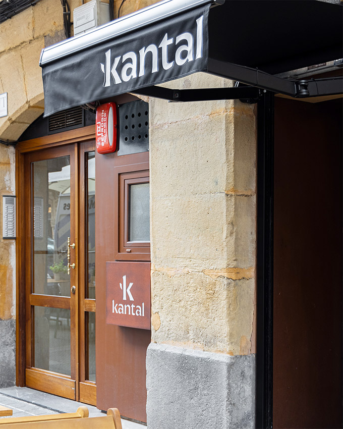 kantal entrada a su restaurante